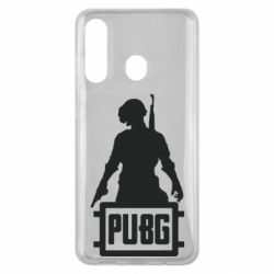 Чехол для Samsung M40 PUBG logo and hero - PrintSalon