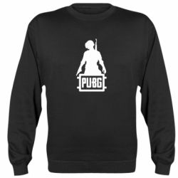 Cвитшот PUBG logo and hero - PrintSalon