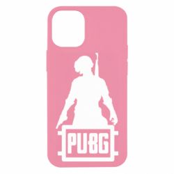 Чехол для iPhone 12 mini PUBG logo and hero - PrintSalon