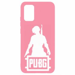 Чехол для Samsung A02s/M02s PUBG logo and hero - PrintSalon