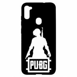 Чехол для Samsung A11/M11 PUBG logo and hero - PrintSalon