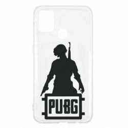 Чехол для Samsung M31 PUBG logo and hero - PrintSalon
