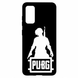 Чехол для Samsung S20 PUBG logo and hero - PrintSalon
