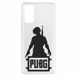 Чехол для Samsung S20 FE PUBG logo and hero - PrintSalon