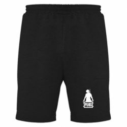 Мужские шорты PUBG logo and hero - PrintSalon