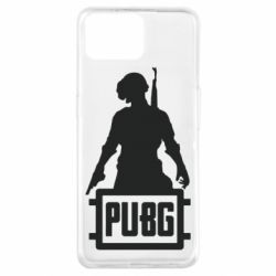 Чехол для Oppo A73 PUBG logo and hero - PrintSalon