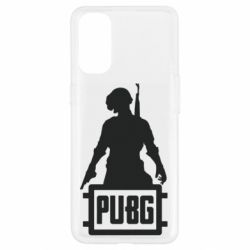 Чехол для Oppo Reno 4 PUBG logo and hero - PrintSalon