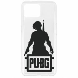 Чехол для Oppo Reno 4 Lite PUBG logo and hero - PrintSalon