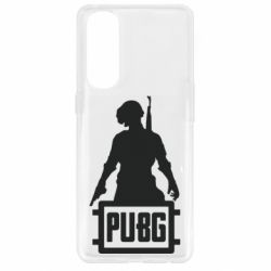 Чехол для Oppo Reno 4 Pro PUBG logo and hero - PrintSalon