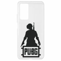 Чехол для Xiaomi Mi 10T/10T Pro PUBG logo and hero - PrintSalon