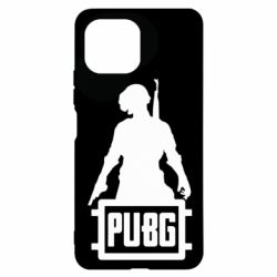 Чехол для Xiaomi Mi11 Lite PUBG logo and hero - PrintSalon