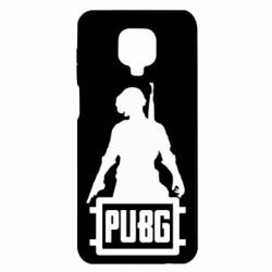 Чехол для Xiaomi Redmi Note 9S/9Pro/9Pro Max PUBG logo and hero - PrintSalon