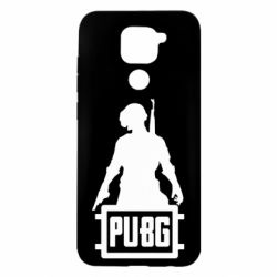 Чехол для Xiaomi Redmi Note 9/Redmi 10X PUBG logo and hero - PrintSalon