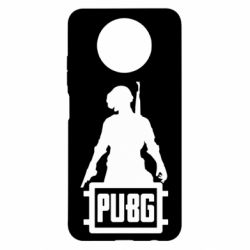 Чехол для Xiaomi Redmi Note 9 5G/Redmi Note 9T PUBG logo and hero - PrintSalon