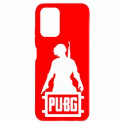 Чехол для Xiaomi Redmi Note 10 PUBG logo and hero - PrintSalon