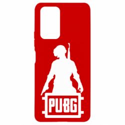 Чехол для Xiaomi Redmi Note 10 Pro PUBG logo and hero - PrintSalon