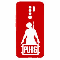 Чехол для Xiaomi Redmi 9 PUBG logo and hero - PrintSalon