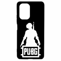 Чехол для Xiaomi Poco F3/K40 PUBG logo and hero - PrintSalon