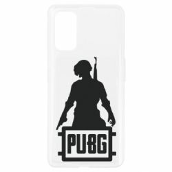 Чехол для Realme 7 Pro PUBG logo and hero - PrintSalon