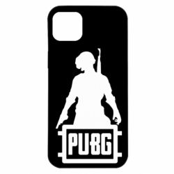 Чехол для iPhone 14 Plus PUBG logo and hero - PrintSalon