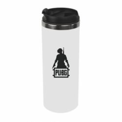 Термокружка PUBG logo and hero - PrintSalon