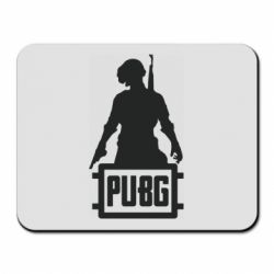 Коврик для мыши PUBG logo and hero - PrintSalon
