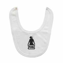 Слюнявчик  PUBG logo and hero - PrintSalon