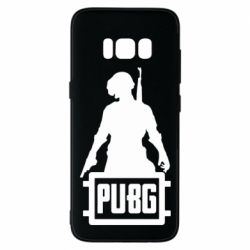 Чехол для Samsung S8 PUBG logo and hero - PrintSalon