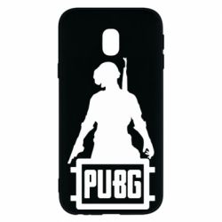 Чехол для Samsung J3 2017 PUBG logo and hero - PrintSalon