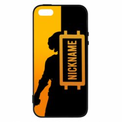 Чохол для iphone 5/5S/SE PUBG Nickname - PrintSalon