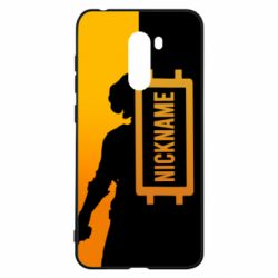 Чохол для Xiaomi Pocophone F1 PUBG Nickname - PrintSalon
