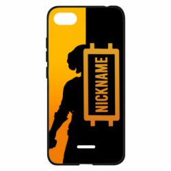 Чехол для Xiaomi Redmi 6A PUBG Nickname