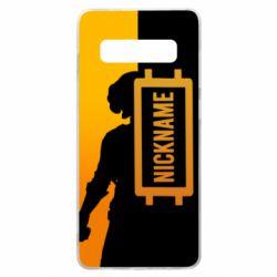 Чохол для Samsung S10+ PUBG Nickname - PrintSalon
