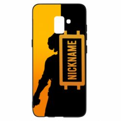 Чохол для Samsung A8+ 2018 PUBG Nickname - PrintSalon