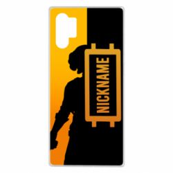 Чохол для Samsung Note 10 Plus PUBG Nickname - PrintSalon
