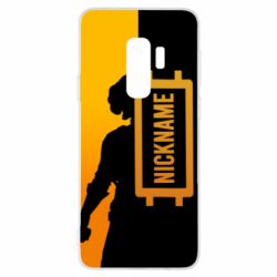 Чехол для Samsung S9+ PUBG Nickname-PrintSalon Чехол для Samsung S9+ PUBG Nickname