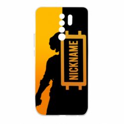 Чохол для Xiaomi Redmi 9 PUBG Nickname - PrintSalon