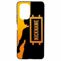 Чохол для Xiaomi Poco F3/K40 PUBG Nickname - PrintSalon