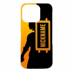 Чохол для iPhone 14 Pro PUBG Nickname - PrintSalon