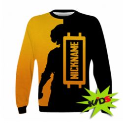 Дитячий 3D світшот PUBG Nickname - PrintSalon