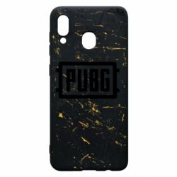 Чохол для Samsung A20 PUBG scratch background - PrintSalon