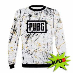 Дитячий 3D світшот PUBG scratch background - PrintSalon