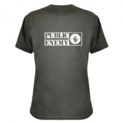 Камуфляжная футболка Public Enemy-PrintSalon Камуфляжная футболка Public Enemy