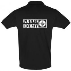 Мужское поло Public Enemy-PrintSalon Мужское поло Public Enemy