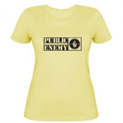 Жіноча футболка Public Enemy-PrintSalon Жіноча футболка Public Enemy