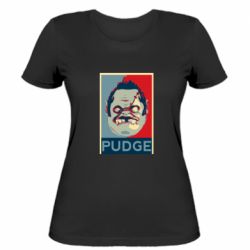 Женская футболка Pudge aka Obey - PrintSalon