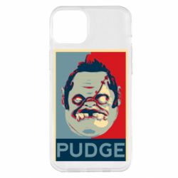 Чехол для iPhone 14 Plus Pudge aka Obey - PrintSalon