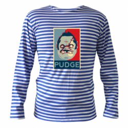 Тельняшка с длинным рукавом Pudge aka Obey - PrintSalon