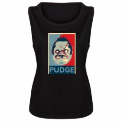 Женская майка Pudge aka Obey - PrintSalon