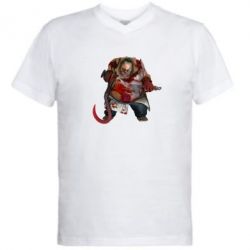 Чоловіча футболка з V-подібним вирізом Pudge Dota 2 - PrintSalon